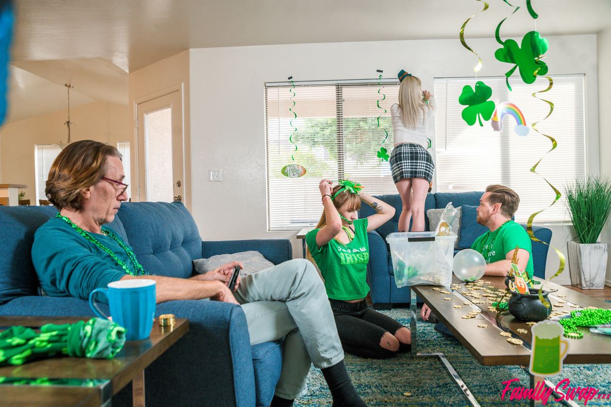Preview photo for St Patricks Day With My Swap Family Gets Sexual - S2:E8